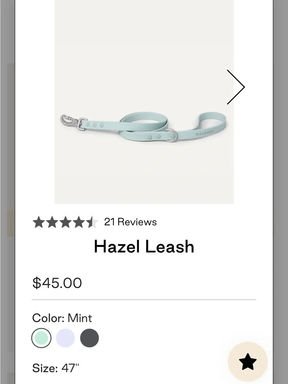 Maxbone Hazel leash